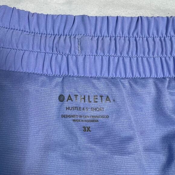 Athleta Hustle 3" Shorts Size 3X NEW Lightweight Exercise Gym Workout Running - Picture 6 of 15